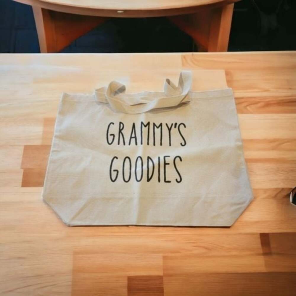 Grandma's Goodies Canvas Bag